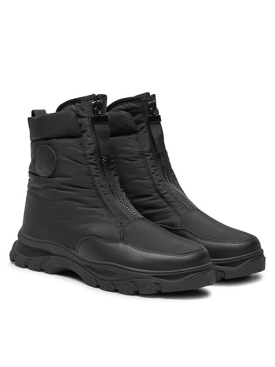 Xti Damen Chelsea Stiefeletten Schwarz