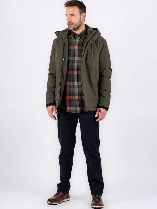 Pre End Herren Jacke Lässig Forest Green