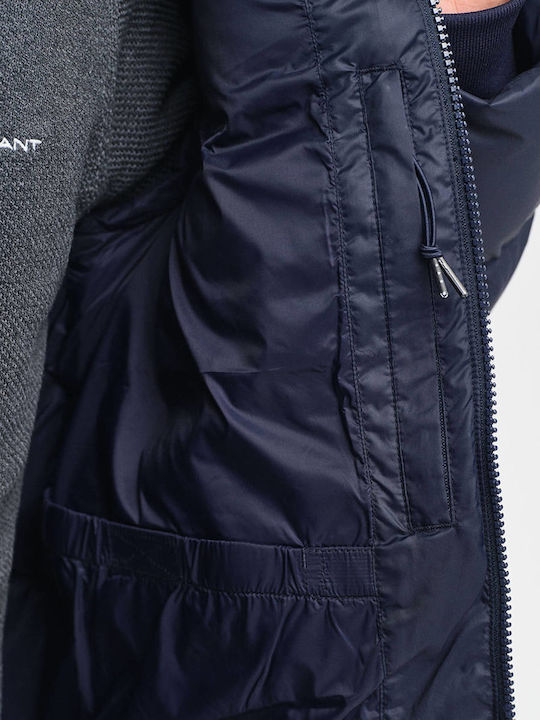 Winter Jacket Puffer Dark Blue