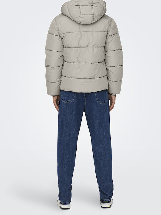 Jacke Puffer Moonstruck Light Blue