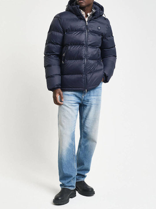 Winter Jacket Puffer Dark Blue
