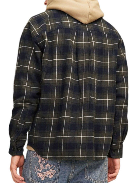 Jack & Jones Φανελένιο Πουκάμισο Sky Captain
