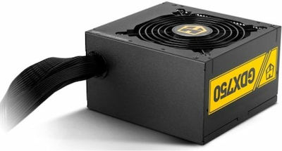 NOX HUMMER GDX 750W Black Computer Power Supply Full Wired 80 Plus Gold