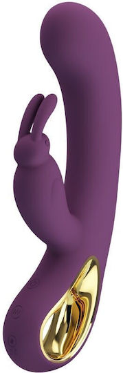 Pretty Love Liam Rabbit Vibrator & G Spot Stimulator Purple Κωδικός Προϊόντος D-240539