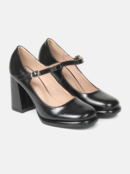 InShoes Pumps mit Riemchen Schwarz