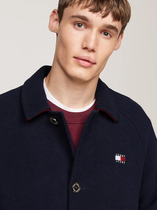 Tommy Hilfiger Herren Mantel Blue