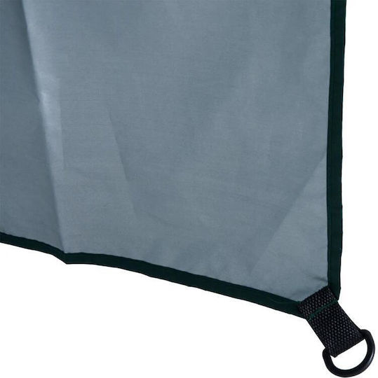 Umbrelă Pliabilă Umbrelă Plajă Diametru 2.2m Cu Baldachin Verde Cu Baldachin și 2 Contragreutăți