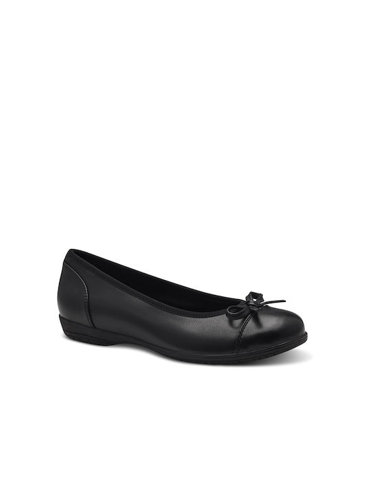 Jana Anatomic Ballerinas Black