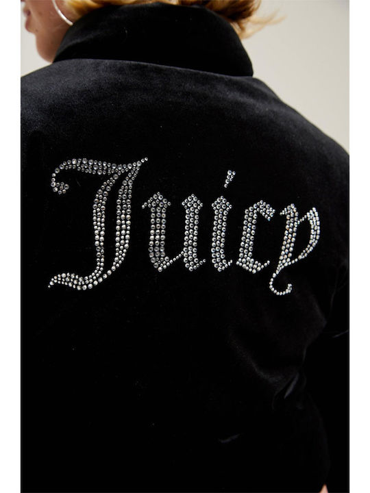 Zuschneiden Damen Puffer Jacke für Winter Schwarz