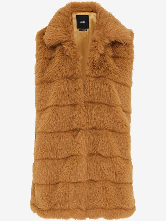 Women's Short Lifestyle Jacket for Winter Camel, Brown