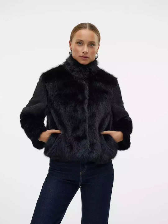 Monroe Women's Short Lifestyle Jacket for Winter Black