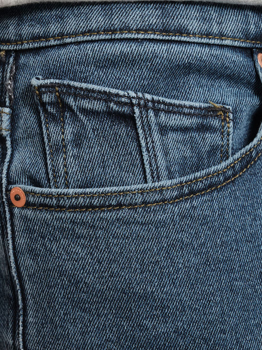 Solver Men's Jeans Pants with Regular Straight Fit Washed Blue
