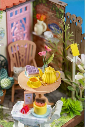 Rolife Bau- und Konstruktionsspielzeug Robotime Fancy Tea Yard