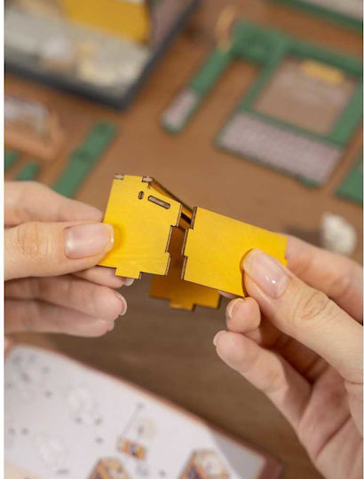 Rolife Παιχνίδι Κατασκευών Robotime The Muse Bookshop DIY Miniature House