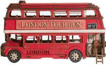 Rolife Bau- und Konstruktionsspielzeug Robotim London Tour Bus
