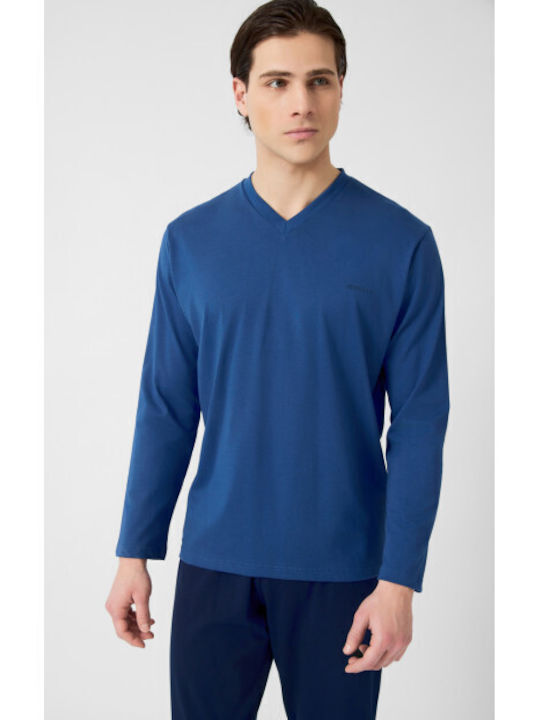 Minerva Men's Winter Cotton Pajamas Set Raff