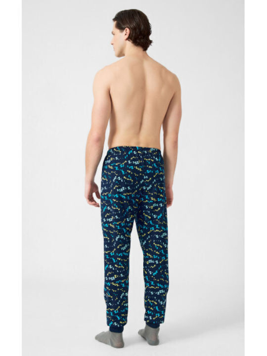 Minerva Men's Winter Cotton Pajama Pants Marin