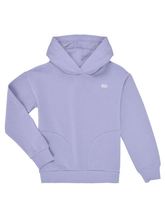 Levi's Kids Sweatshirt with Hood Purple