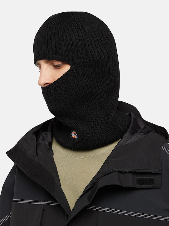 Beanie Unisex Σκούφος με Rib Πλέξη σε Μαύρο χρώμα