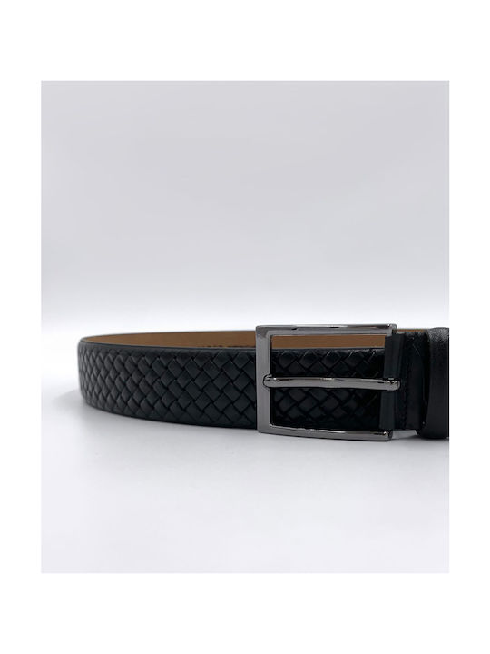 Stefano Mario Men's Belt Black