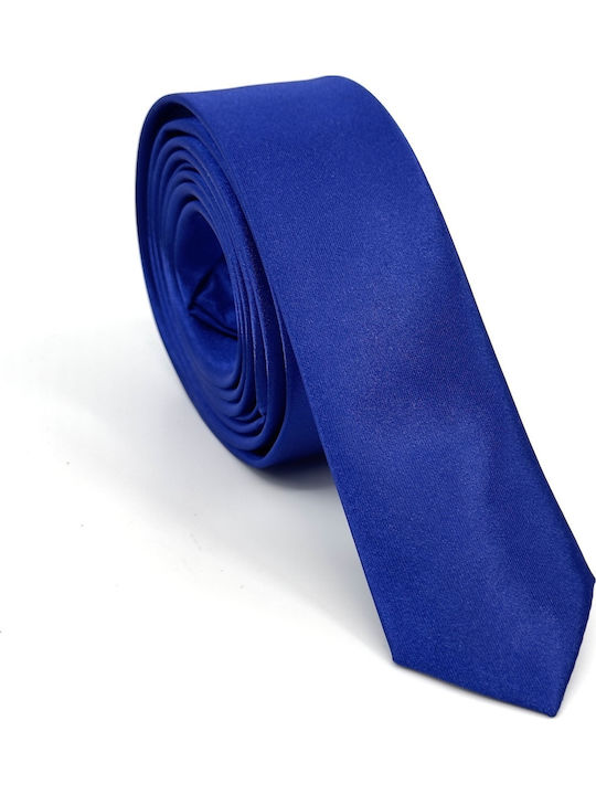 Legend Accessories Herren Krawatten Set Monochrom in Blau Farbe