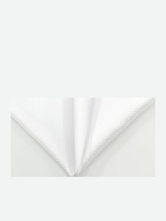 Legend Accessories Σετ Ανδρικής Γραβάτας Μονόχρωμη σε Λευκό Χρώμα
