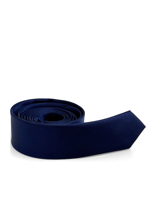 Legend Accessories Herren Krawatten Set Monochrom in Blau Farbe