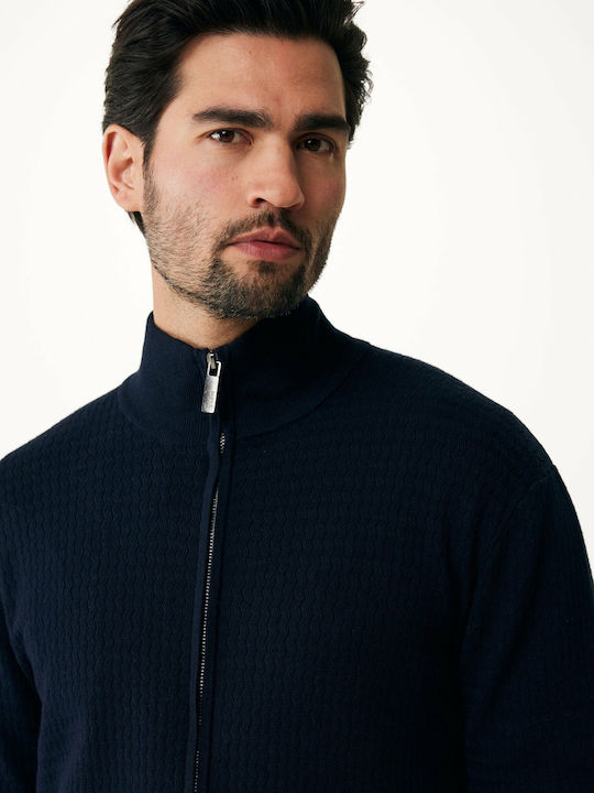 Ανδρική Ζακέτα Navy, Μπλε Navy