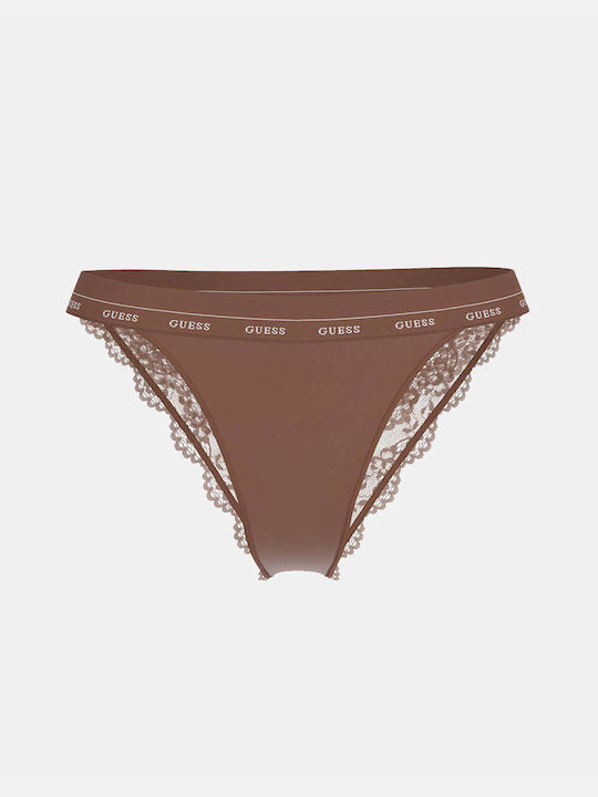 Guess Damen Brasilien mit Spitze Brown