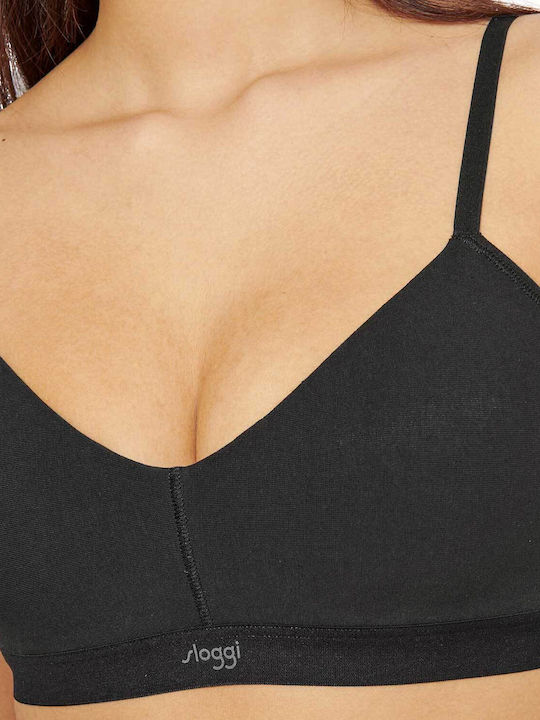 Sloggi Ever Ease Bralette Σουτιέν Μαύρο