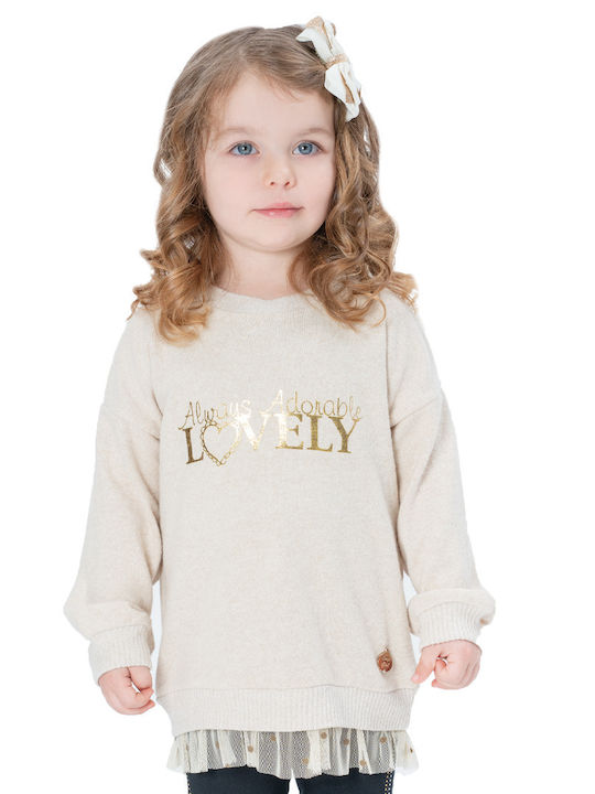 Energiers Kids Sweater Long Sleeve Beige