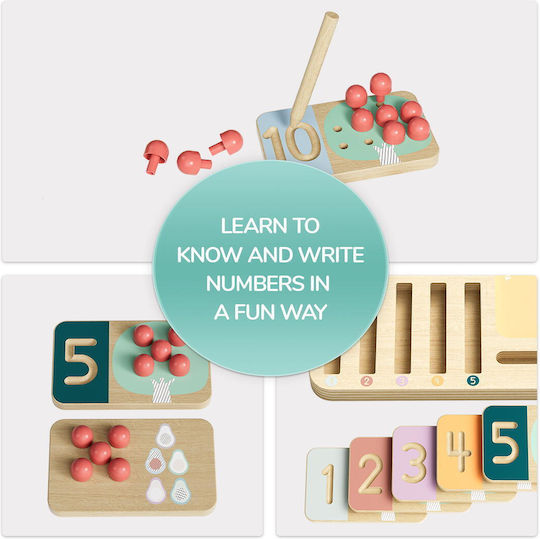 Topbright Fruit Trees Educational Game Knowledge made of Wood for 3+ years Years Old