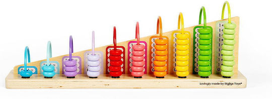 Big Jigs Abacus made of Wood for 3+ years Years Old