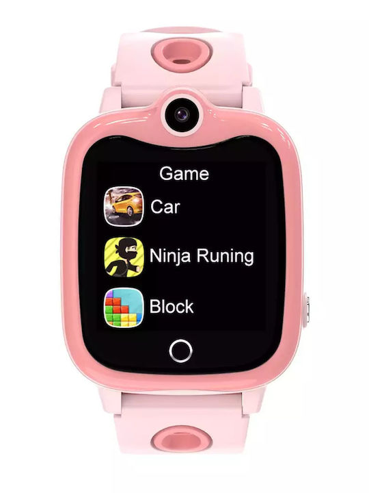 Nubi Παιδικό Smartwatch 4G με Κάμερα Ροζ