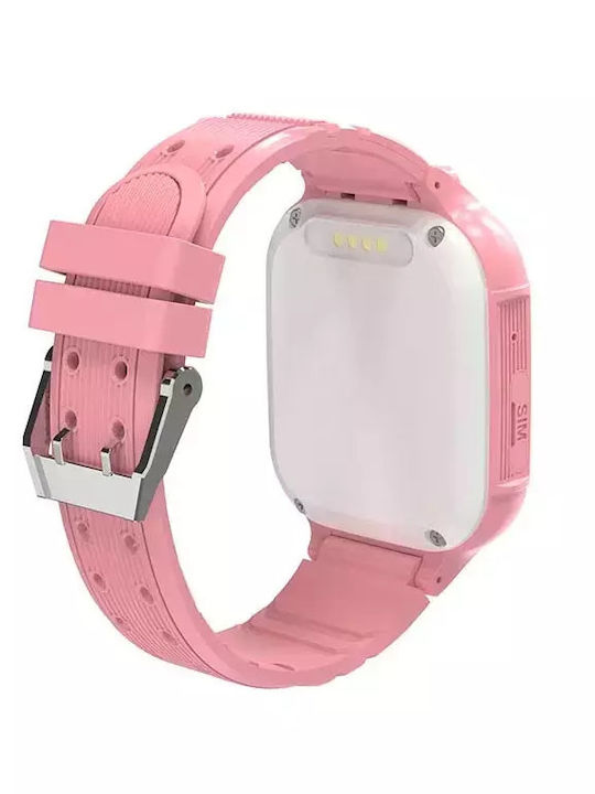 Nubi Παιδικό Smartwatch 4G με Κάμερα Ροζ