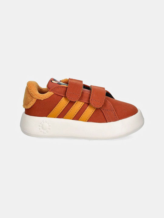 adidas Grand Court Kids Sneakers with Scratch Bambi CF