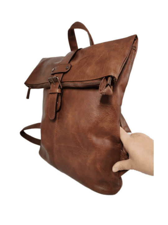 Paolo Bags Men's Backpack Brown