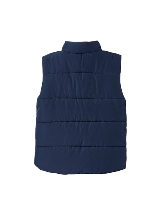 Zippy Kids Casual Jacket Sleeveless Dark Blue