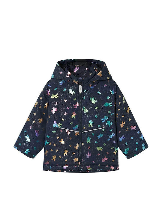 Kids' Casual Jacket with Hood Dark sapphire