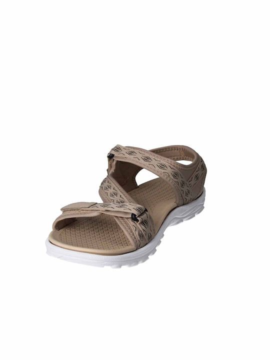 J-Hayber Women's Flat Sandals in Beige Color