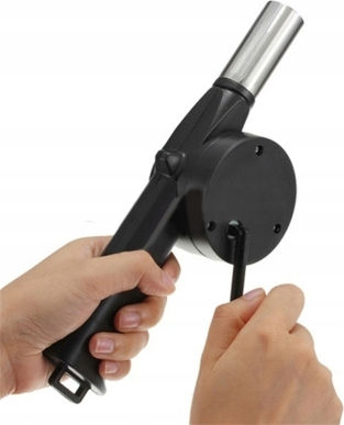 Pistol De Aer Manual Cu Manivelă Pentru Barbeque