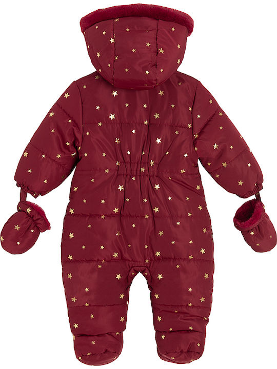 Cool Club Baby-Ausgehstrampler Langärmliges Red