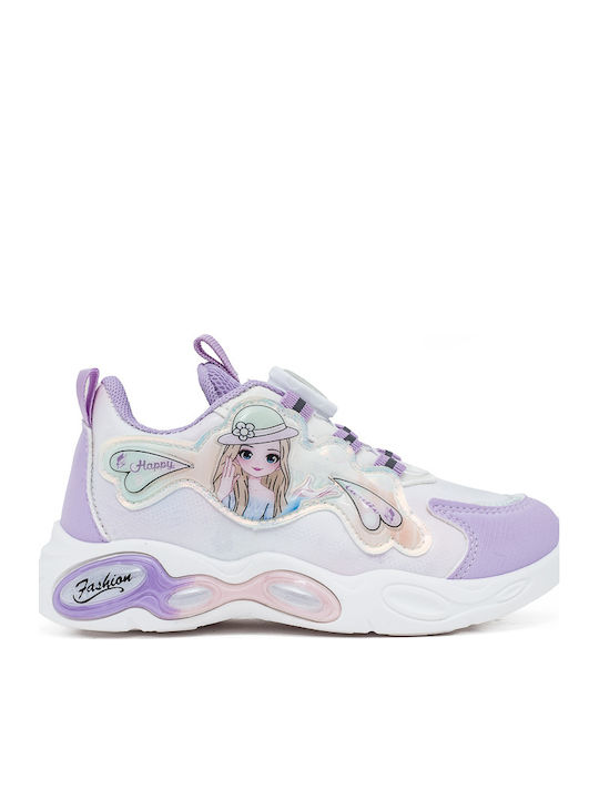 Παιδικά Sneakers Μωβ