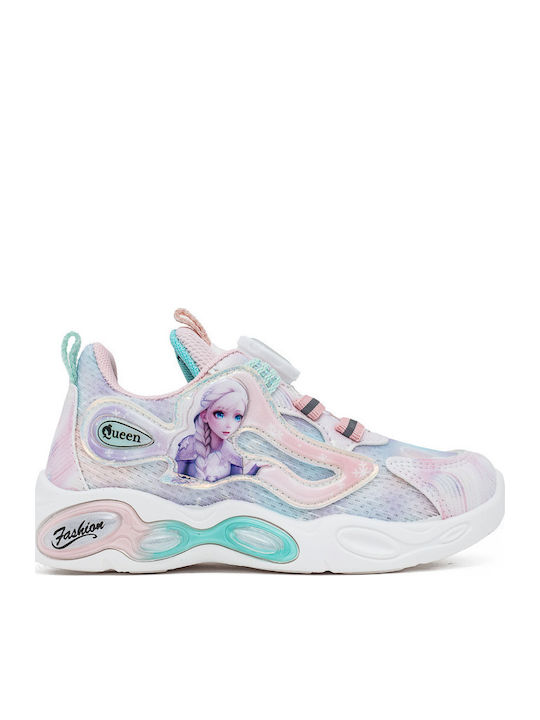 Παιδικά Sneakers με Σκρατς Ροζ