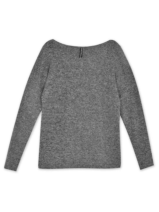 BodyTalk Women's Long Sleeve Sweater Grey Mel