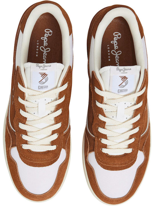 Pepe Jeans Sneakers Brown White