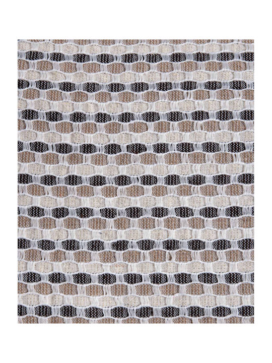Silk Fashion Sofa Throw 2 Seater Fur 180x250cm Beige