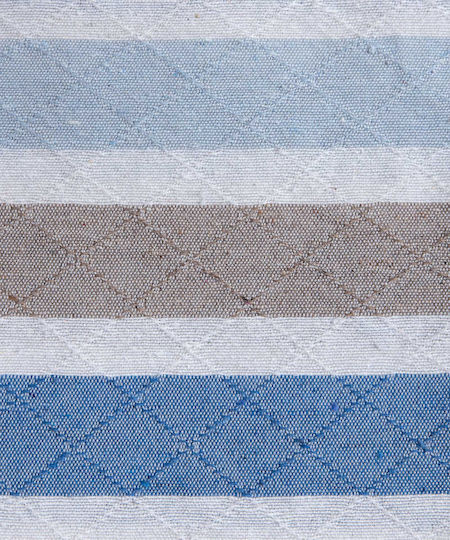 Silk Fashion Ριχτάρι Διθέσιου Καναπέ Γούνινο 180x250εκ. Light Blue/blue