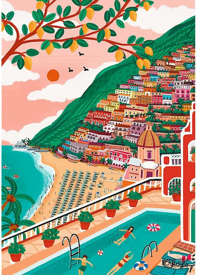 Puzzle Trefl 1000 Premium Plus Positano Italia