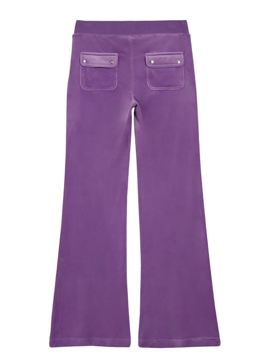 Juicy Couture Femei Tesatura Pantaloni Chive Blossom